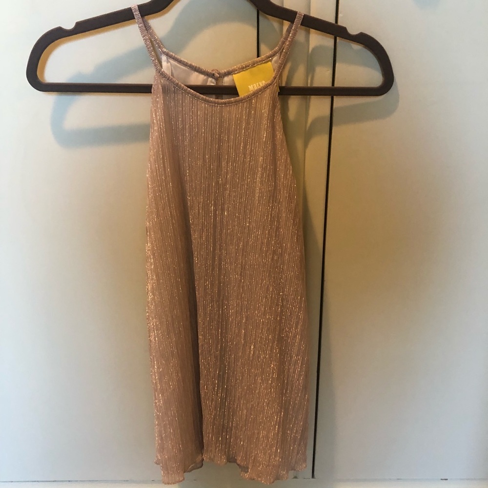 NWOT Anthropologie Maeve Glitter Top